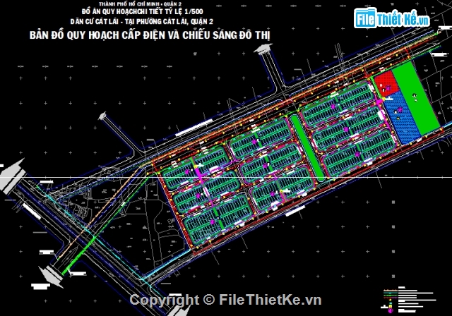 Bản vẽ quy hoạch,quy hoạch tổng thể,dân cư cát lái